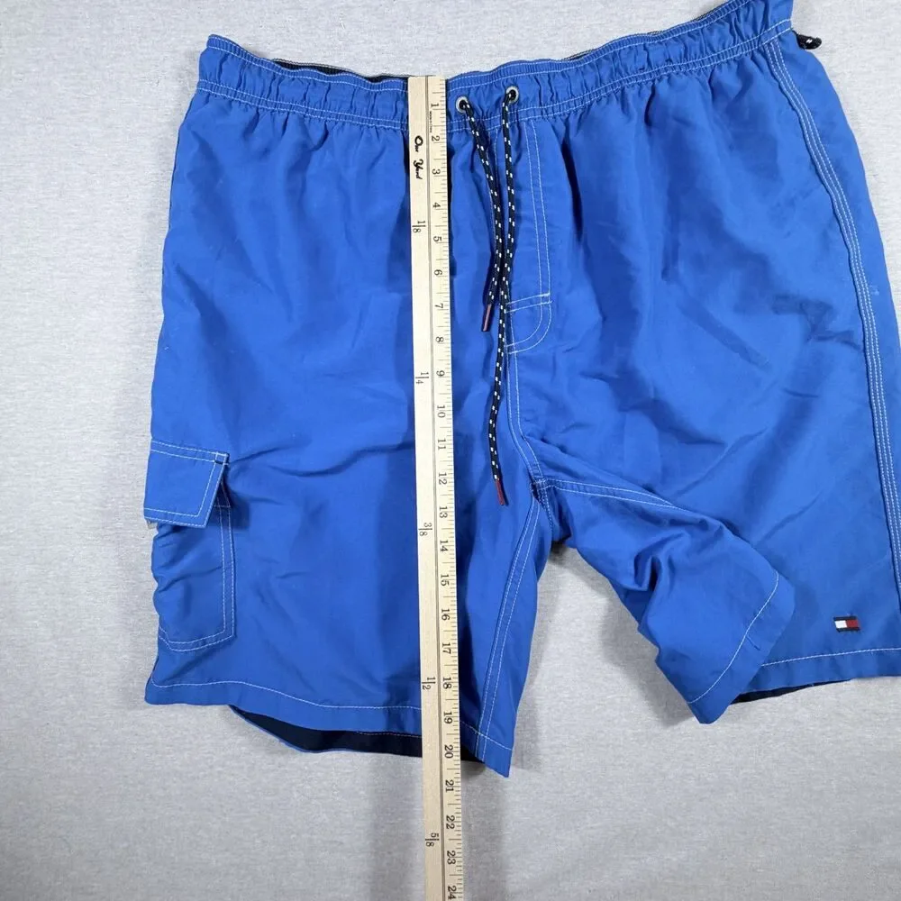 Tommy Hilfiger Swim Board Surf Shorts Men XL Blue Summer Boating Leisure Sun